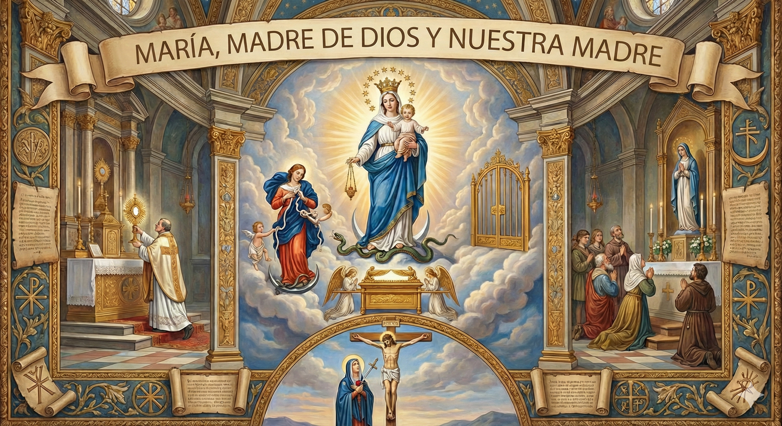 ¡Adéntrate en las enseñanzas cristianas para comprender el significado de la Virgen María como mediadora!